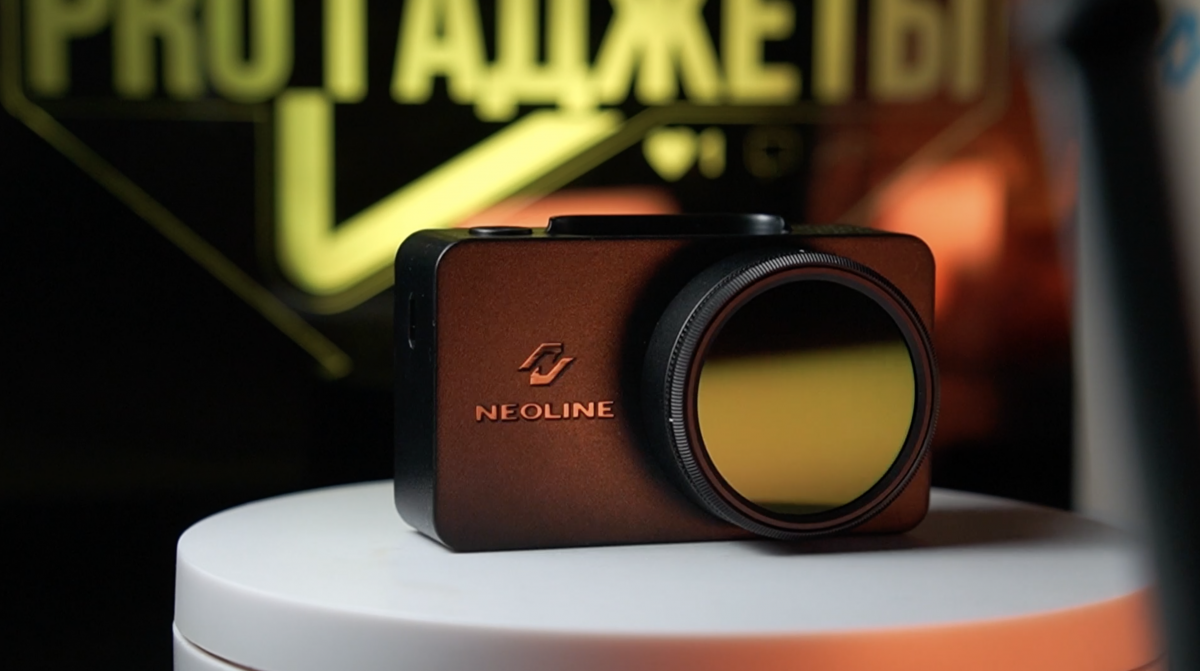 Neoline G-Tech X76 Dual / Недорогой видеорегистратор с магнитным креплением и второй камерой