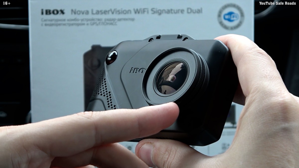 iBOX Nova LaserVision WiFi Signature Dual Обзор на двухкамерный ...